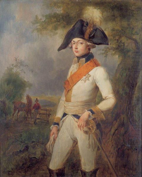 Portrait of Louis Charles of Prussia, unknow artist